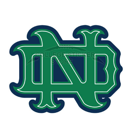 Personal Notre Dame Fighting Irish Iron-on Transfers (Wall Stickers)NO.5713